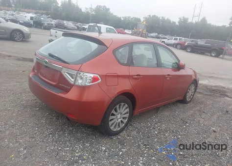 2009 Subaru Impreza 2.5I из США, поврежденный, VIN JF1GH61639H823054